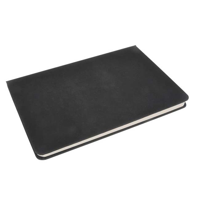 ORSHA – SANTHOME A5 Sustainable & Eco Friendly Notebook – Black (Anti-Microbial)