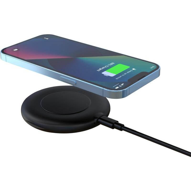 OSLO – @memorii Recycled 15 Watt Wireless Charger Multi – Cable Set – Black (1)