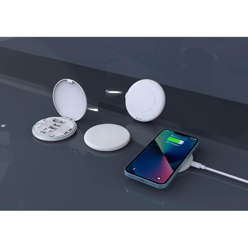 OSLO – @memorii Recycled 15 Watt Wireless Charger Multi – Cable Set – Black (4)