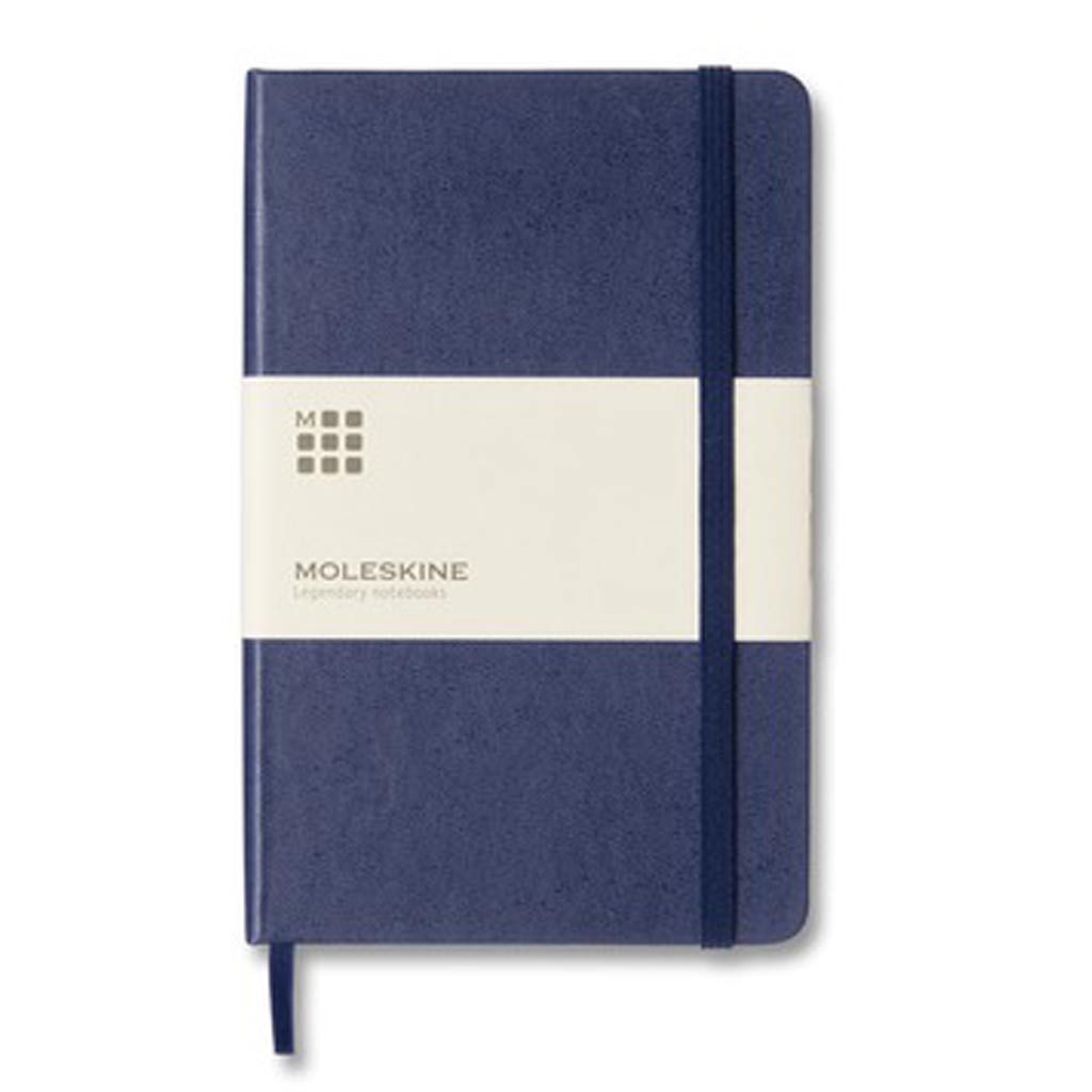 [OWMOL 372] Moleskine Classic Medium Ruled Hard Cover Notebook – Prussian Blue