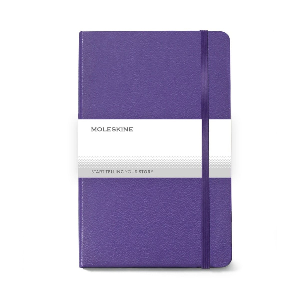 [OWMOL 5172] Moleskine Classic Hard Cover Large Ruled Notebook – Brilliant Violet