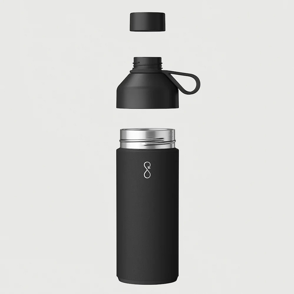 Ocean Bottle 1L – Obsidian Black (1)