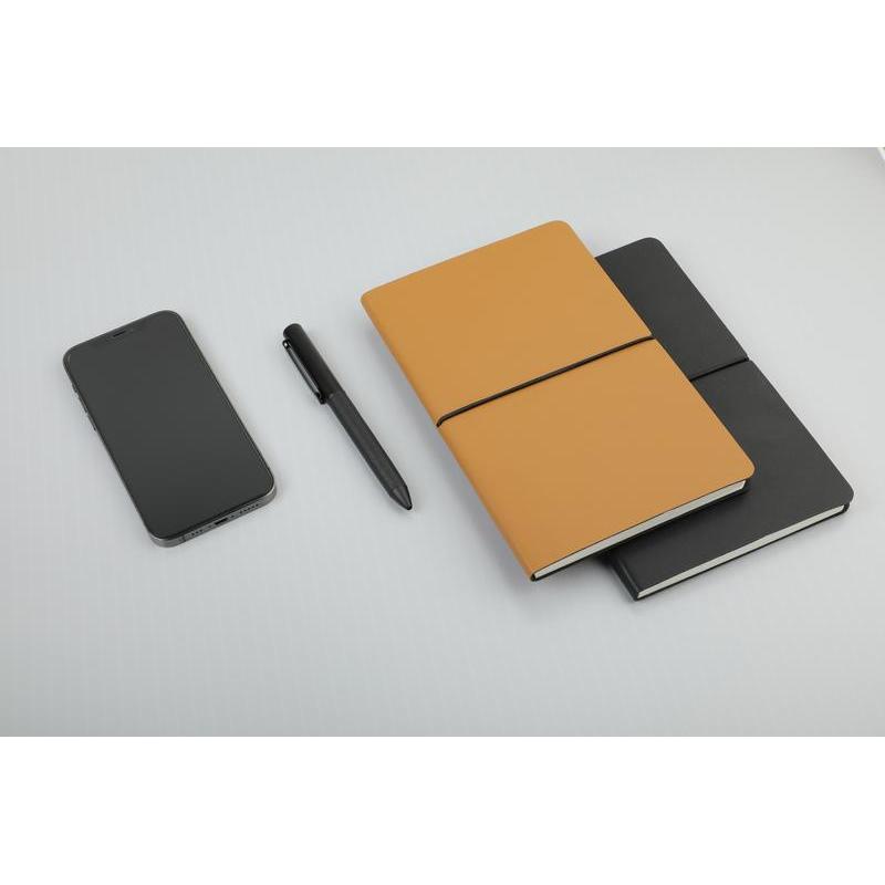 PEJA – Santhome A5 Recycled PU Notebook – Black