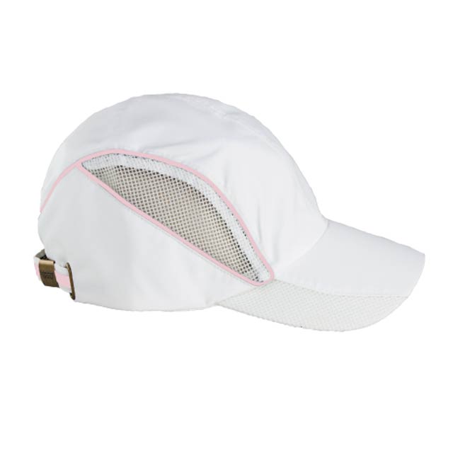 [SC 101 – White-Pink] SANTHOME Performance – Sports Cap – White – Pink