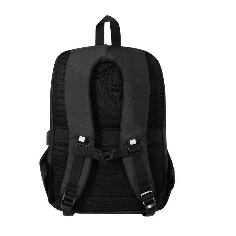 SHOBAC – SANTHOME 18_ Laptop Backpack For Work & Sports-gym – Black (2)