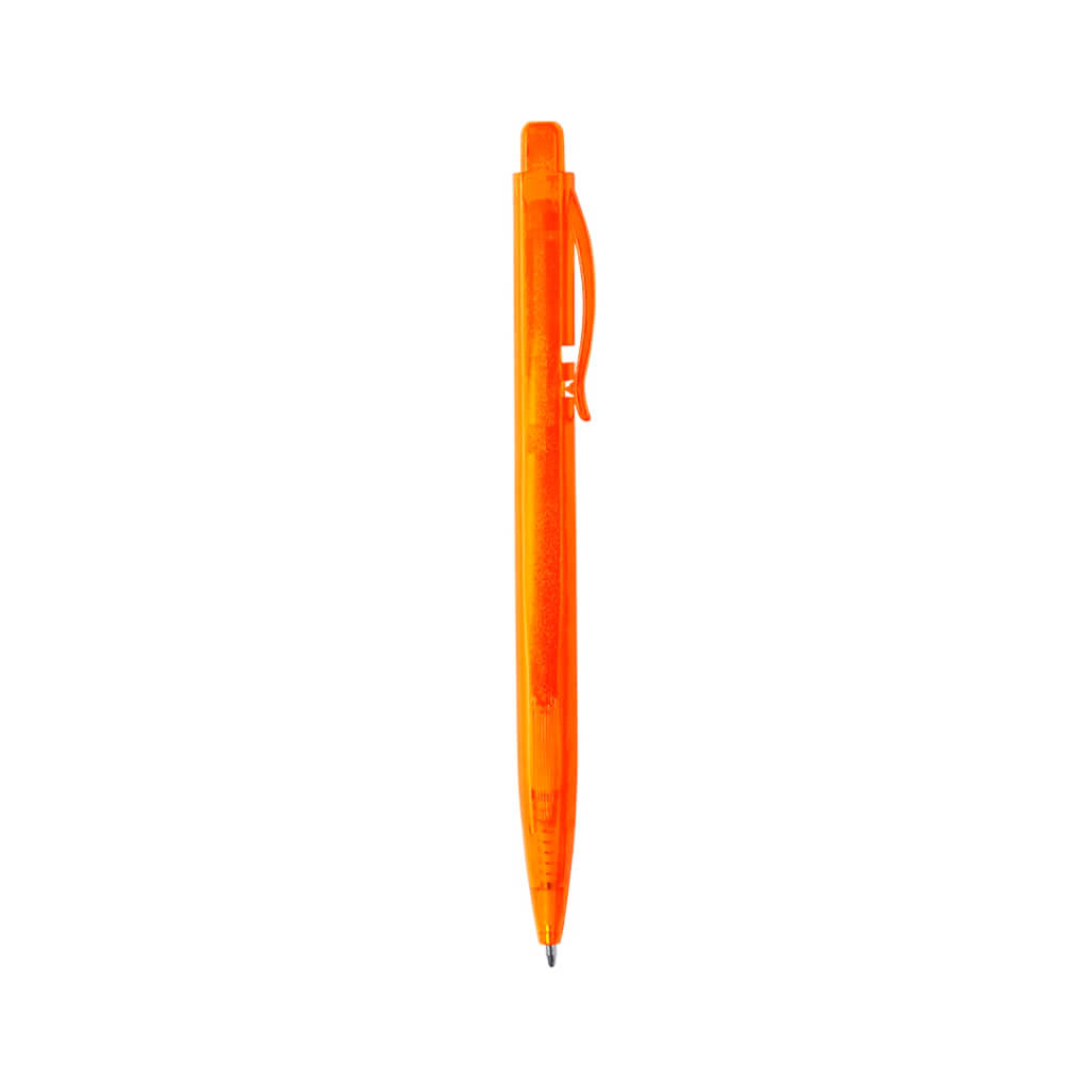 [STMK 110] Stylish Ball Pen With Quadrangular Body In Frosted Finishing