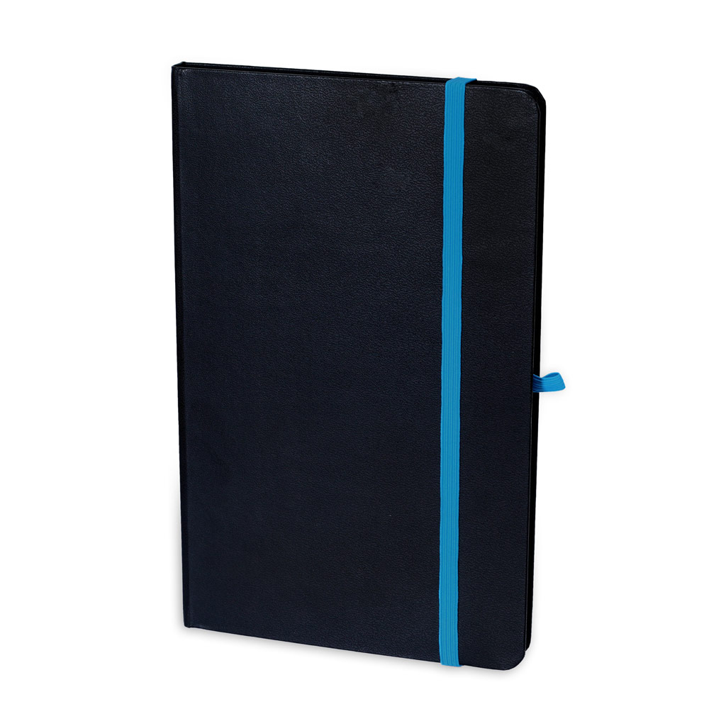 SUKH – SANTHOME A5 Hardcover Ruled Notebook Black-Blue (3)