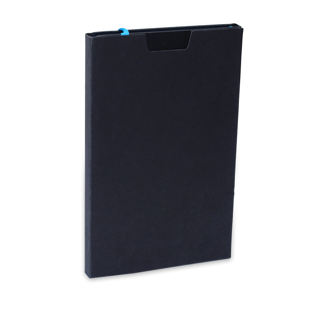 SUKH – SANTHOME A5 Hardcover Ruled Notebook Black-Blue