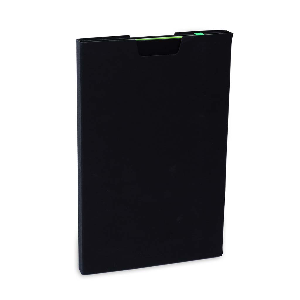 SUKH – SANTHOME A5 Hardcover Ruled Notebook Black-Green (3)
