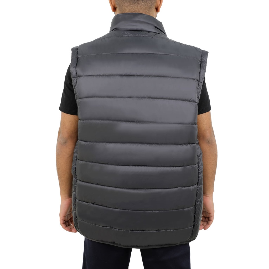 Santhome RPET Puffer Vest – Black