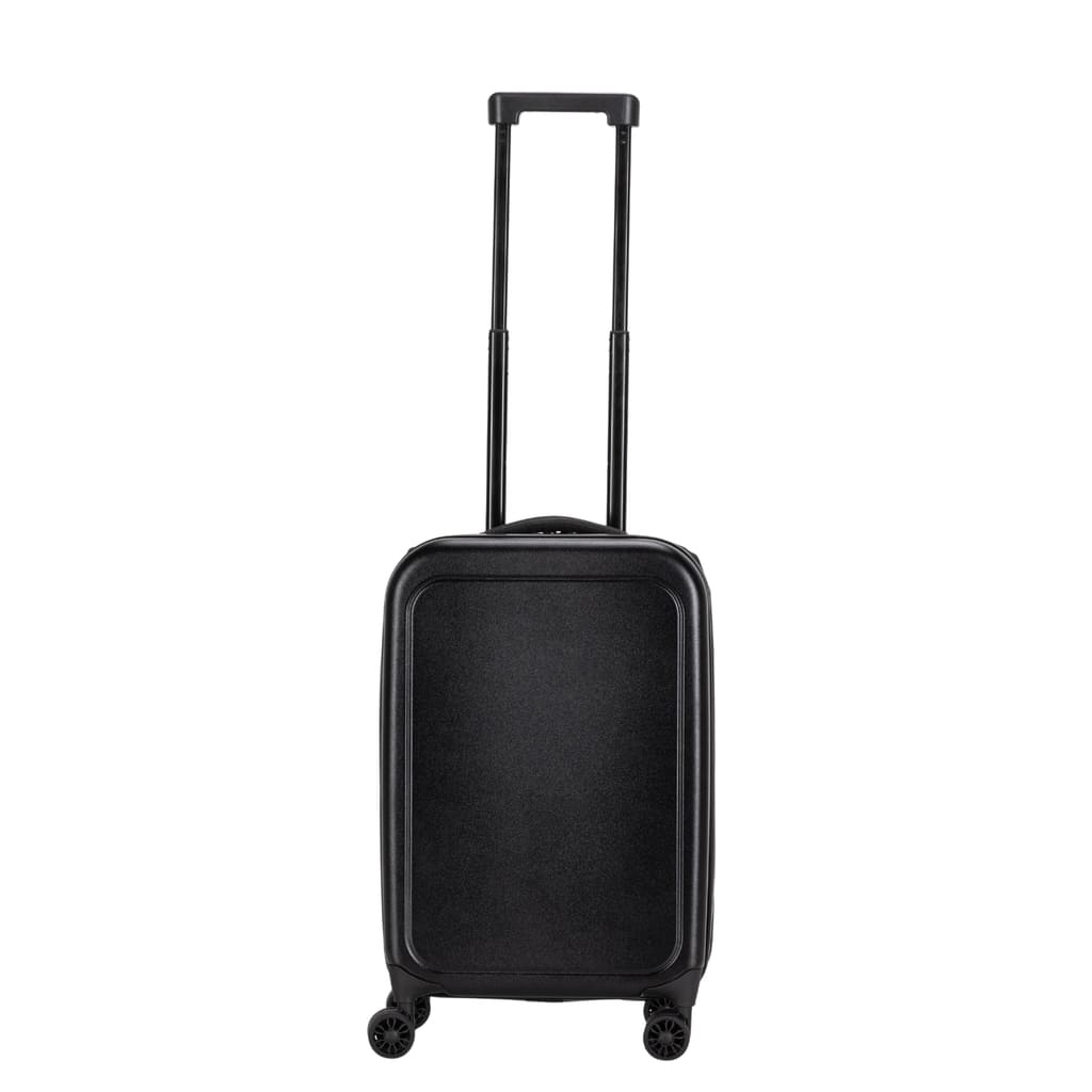 [TBSN 2139] ROSTOCK – SANTHOME Foldable Cabin Trolley Bag – Black Matt Finish