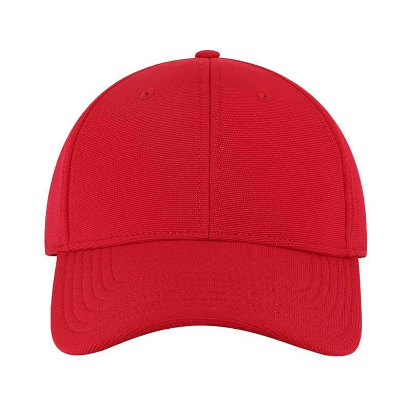 TITAN – Santhome Recycled 6 Panel Cap – Red (1)