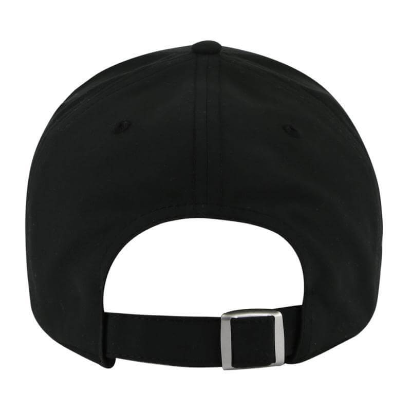 ULTRA – Santhome 6 Panel Recycled Dry n Cool Cap – Black (1)