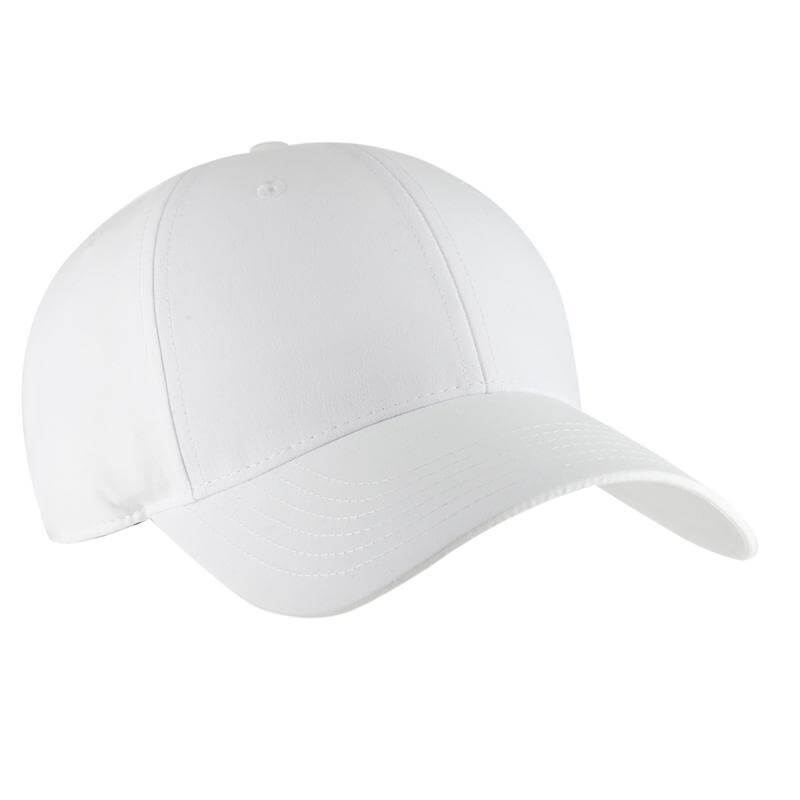 ULTRA – Santhome 6 Panel Recycled Dry n Cool Cap – White (2)