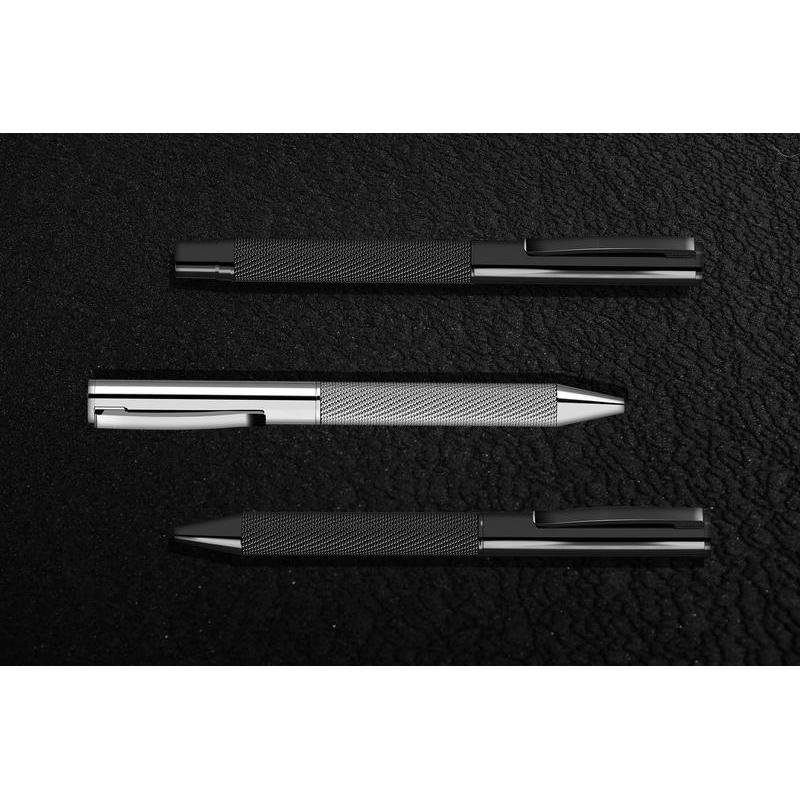 UMA – MESH Metal Ballpoint Pen – Black (1)