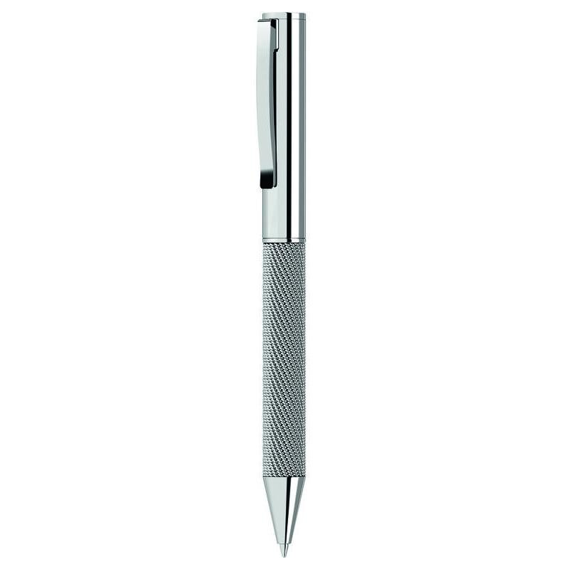 UMA – MESH Metal Ballpoint Pen – Silver