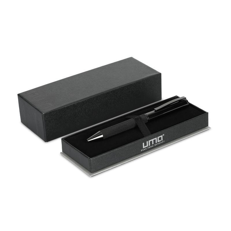 UMA – MESH Premium Metal Ballpoint Pen – Black