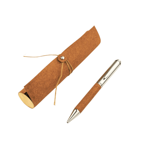 WIEN-5111-KORU-eco-neutral-Metal-Pen-with-Recycled-Leather-Barrel-Brown-600×600