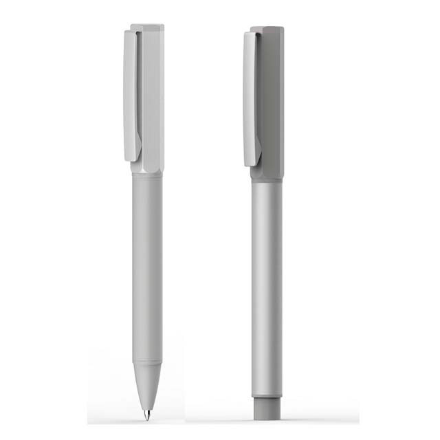[WIGS 203] TROFA – Metal Roller and Ball Pen Set – Silver-Grey