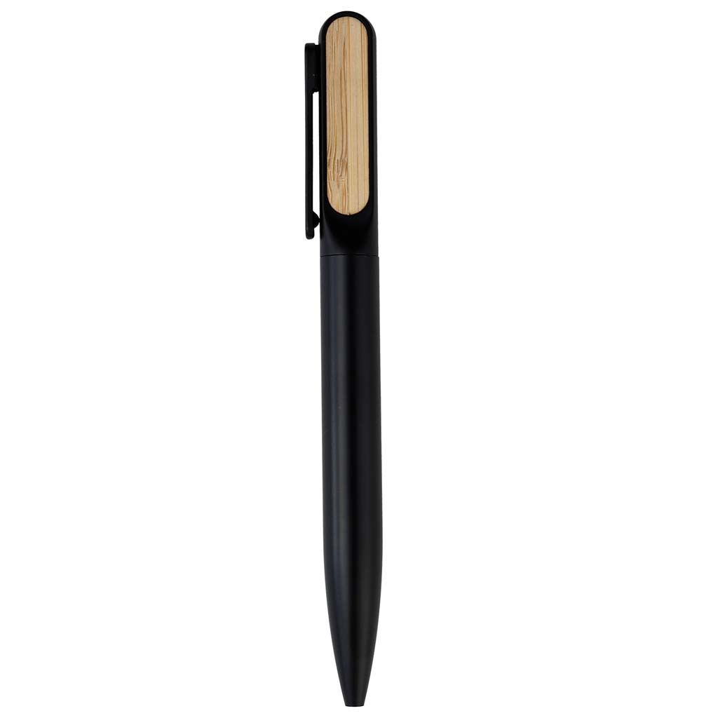 [WIMP 269] ULMEN – Twist Metal Pen with Bamboo on Clip