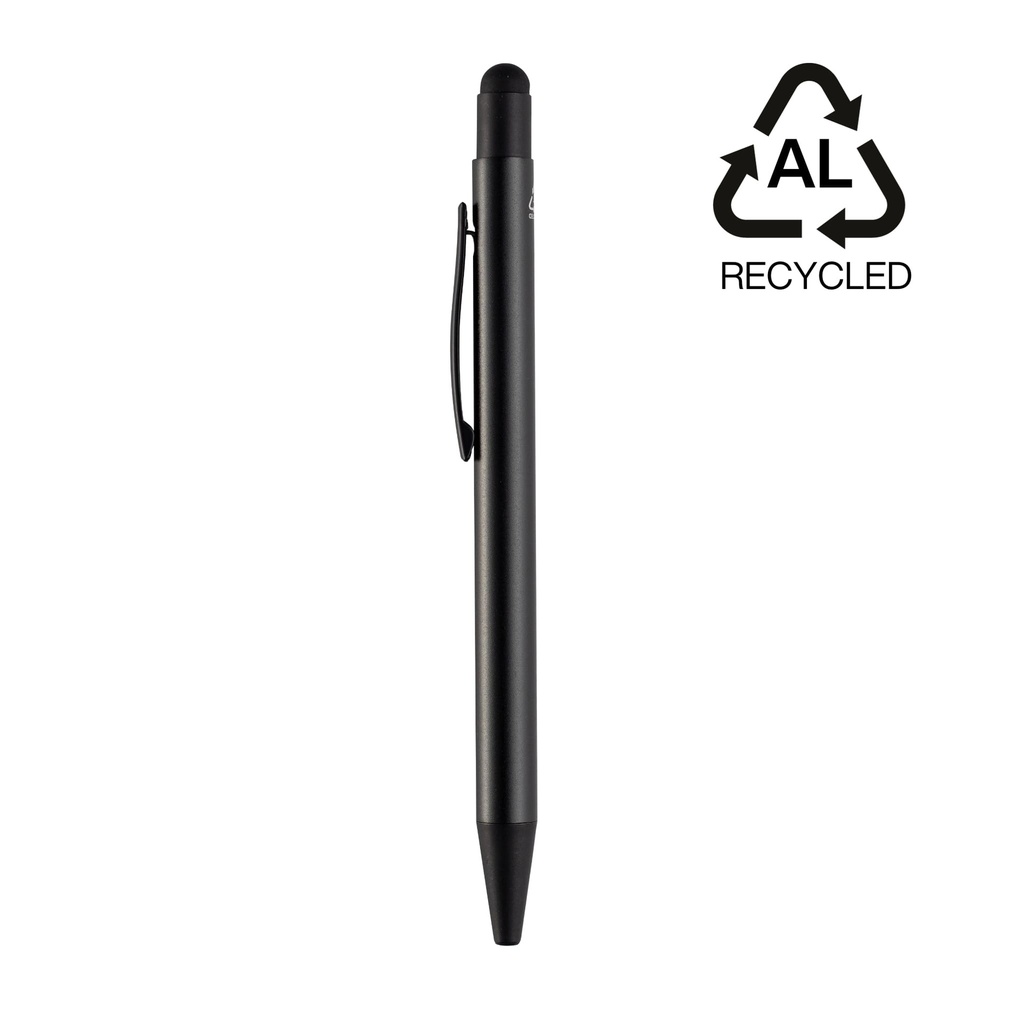 [WIMP 5166] MASSA – Recycled Aluminum Ball Pen – Black