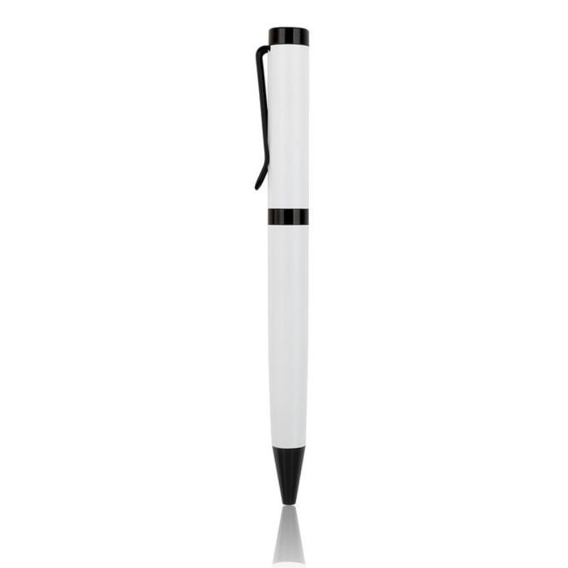 [WIMP 5198] DUON – Metal Pen – White