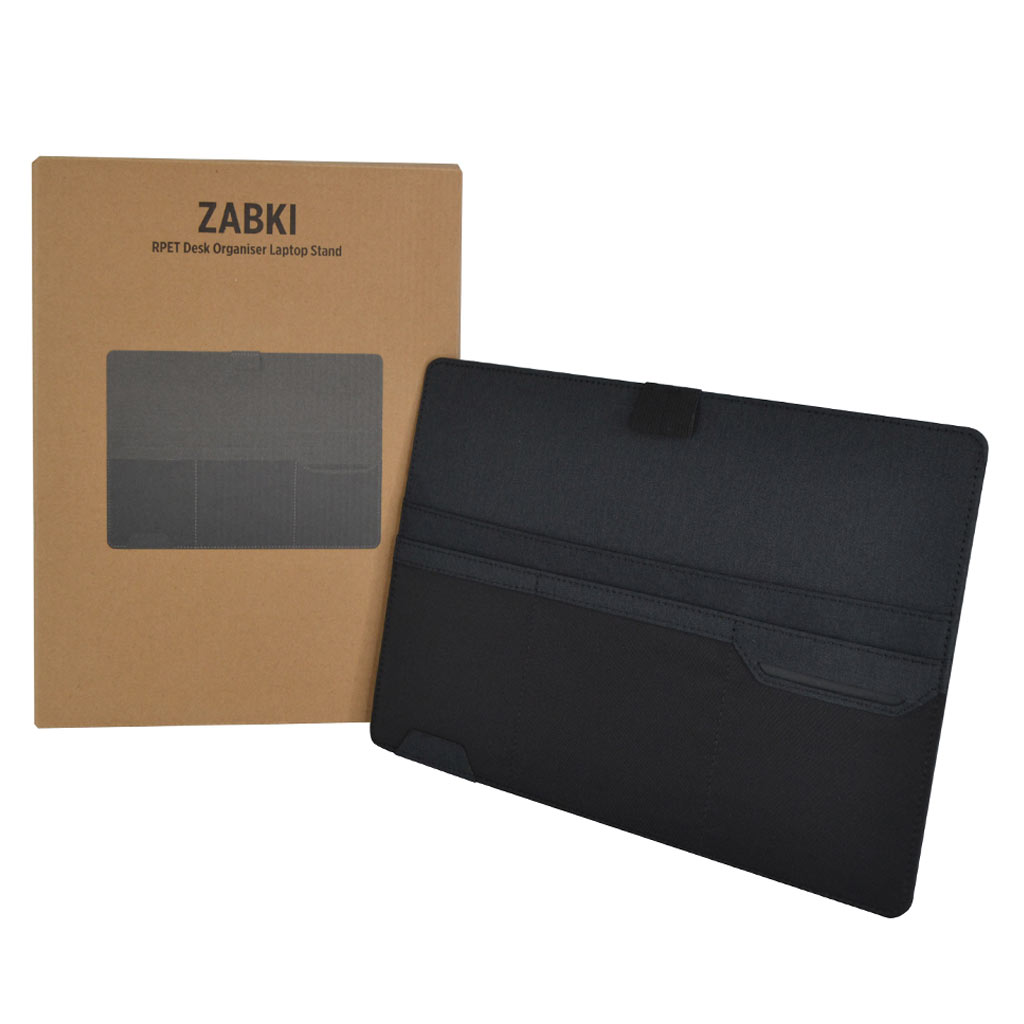 ZABKI – Giftology RPET Laptop Organizer – Black (5)